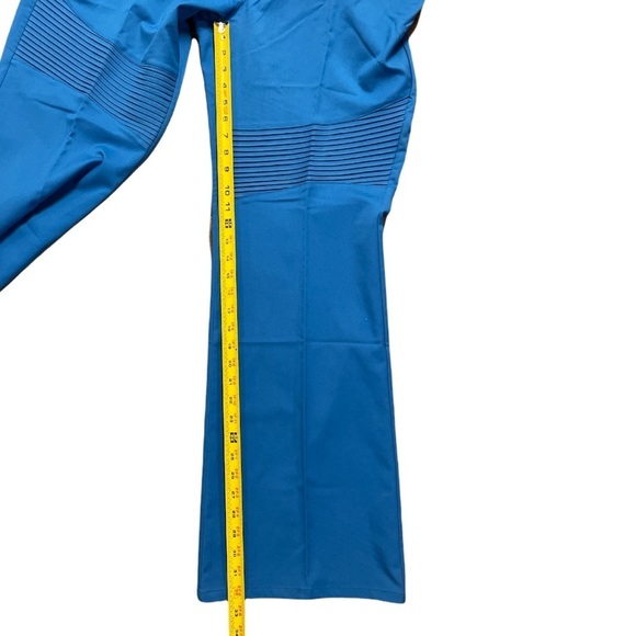 Rant Turquoise Medical Srubs pants with Moto design. Size XL - Picture 9 of 11